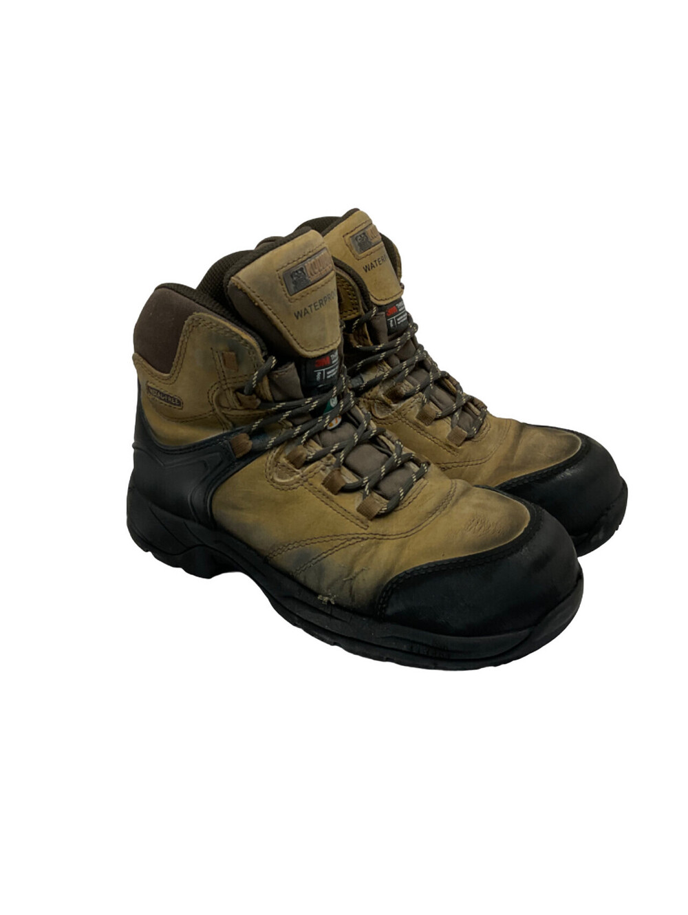 Kodiak Men's Journey 6" CTCP Safety Work Boots Brown/Black Size 7.5M